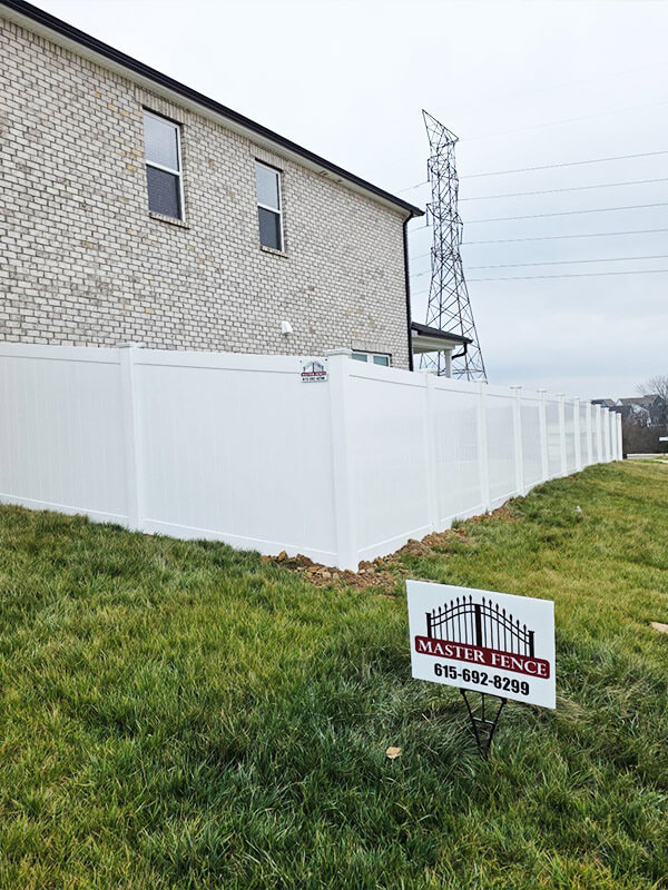 Master Fence in Middle Tennessee