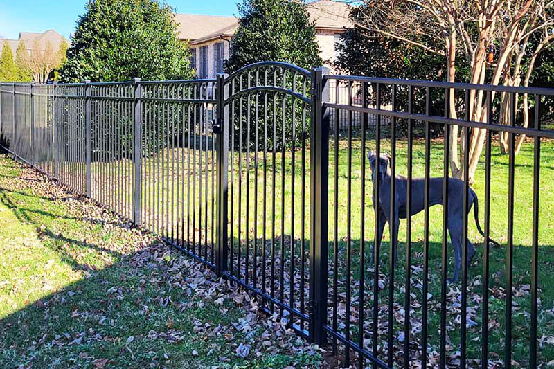 Aluminum Security Fence Installation in Middle Tennessee