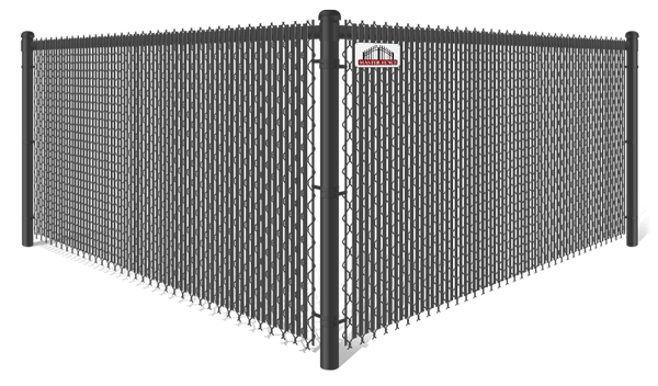 Black Semi-Privacy Chain Link fence contractor in Middle Tennessee