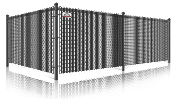 Chain Link semi-privacy fencing in Murfreesboro Tennessee