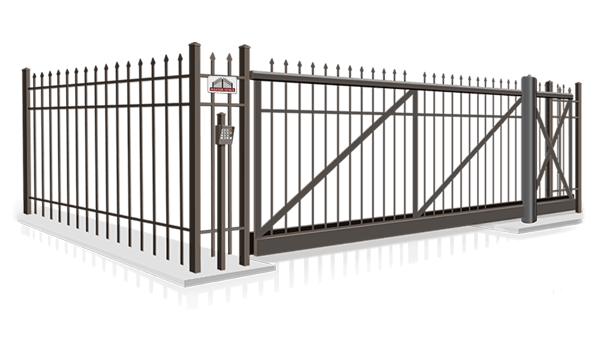 Commercial Metal Gate