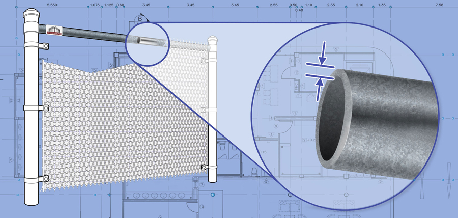 Middle Tennessee Chain Link fence Rails installation company