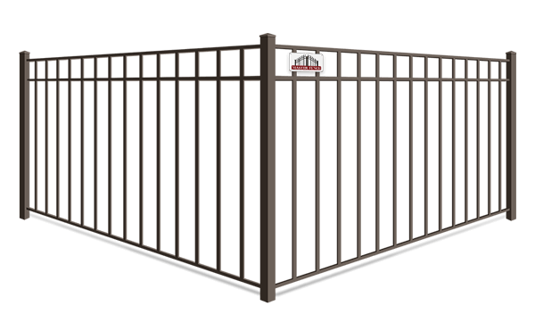 3 Rail aluminum fence company in Middle Tennessee