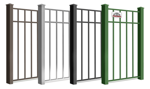 green aluminum fence company in Middle Tennessee