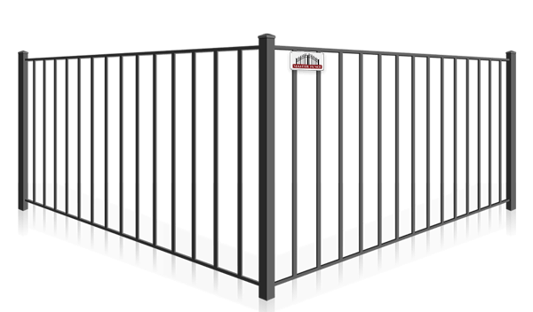 2 Rail wrought iron fence company in Middle Tennessee