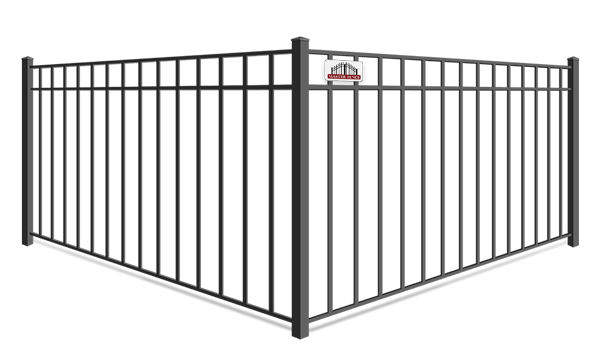 3 Rail wrought iron fence company in Middle Tennessee