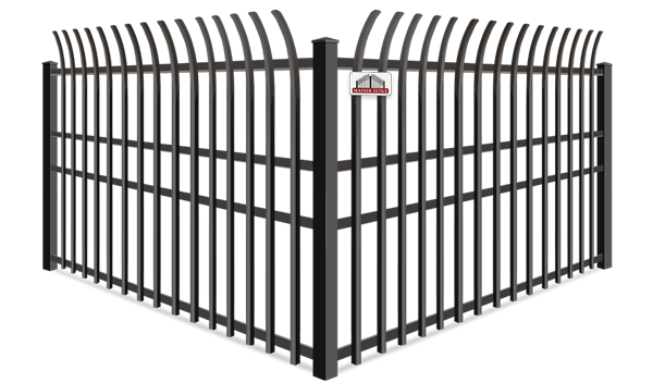 High Security Flat Top Pickets wrought iron fence company in Middle Tennessee