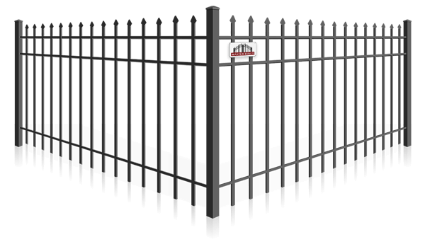 Pressed Point wrought iron fence company in Middle Tennessee