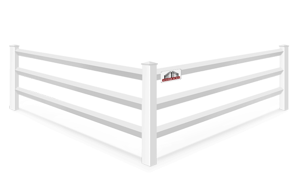 Diamond Rail vinyl fence contractor in Middle Tennessee