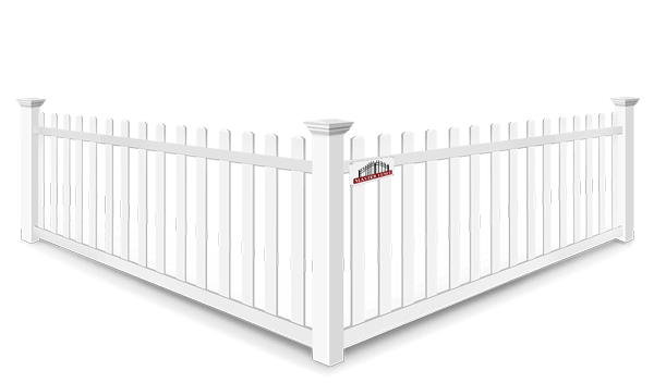 Open Picket vinyl fence contractor in Middle Tennessee