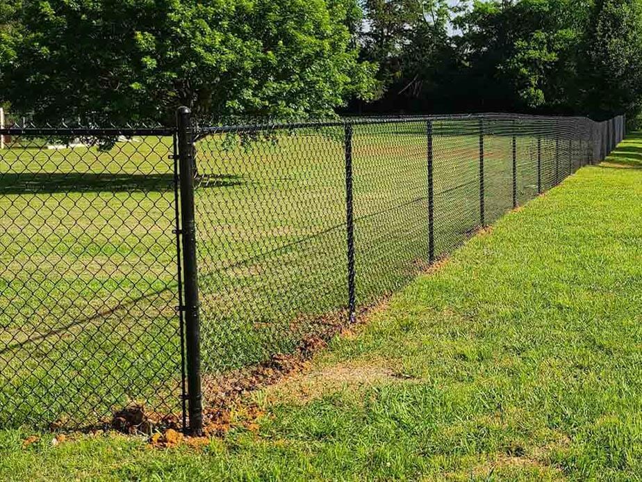 Chain link fence in This Town Tennessee