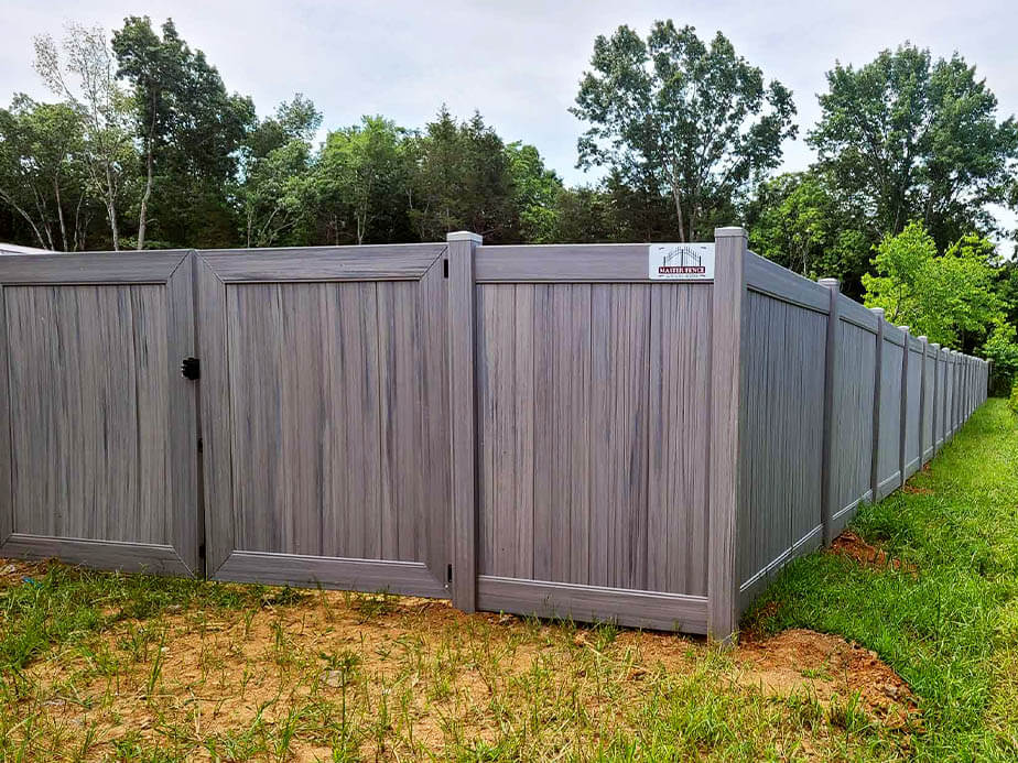 This Town Tennessee vinyl privacy fencing