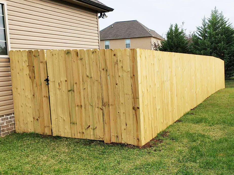 This Town Tennessee wood privacy fencing